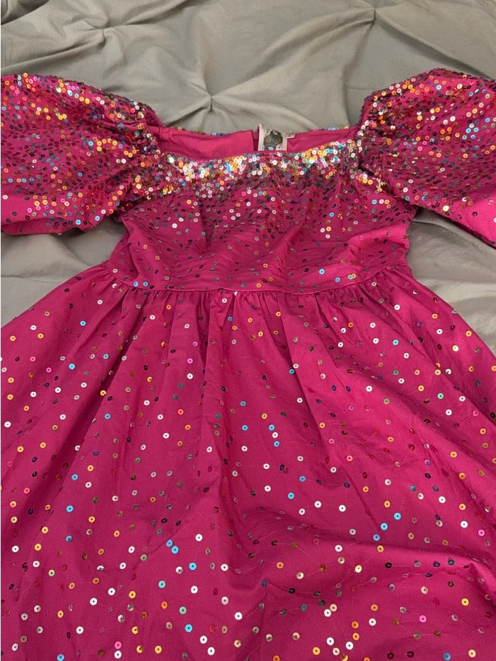 Queen of Sparkles Hot Pink sequin dress